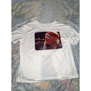 Willie Nelson V neck